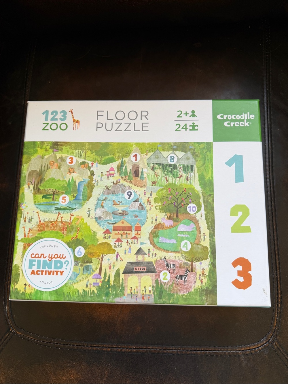 New Crocodile Creek Zoo Activity Floor Puzzle